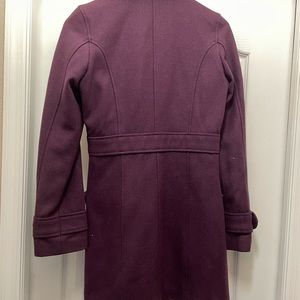 Tulle long mid weight coat